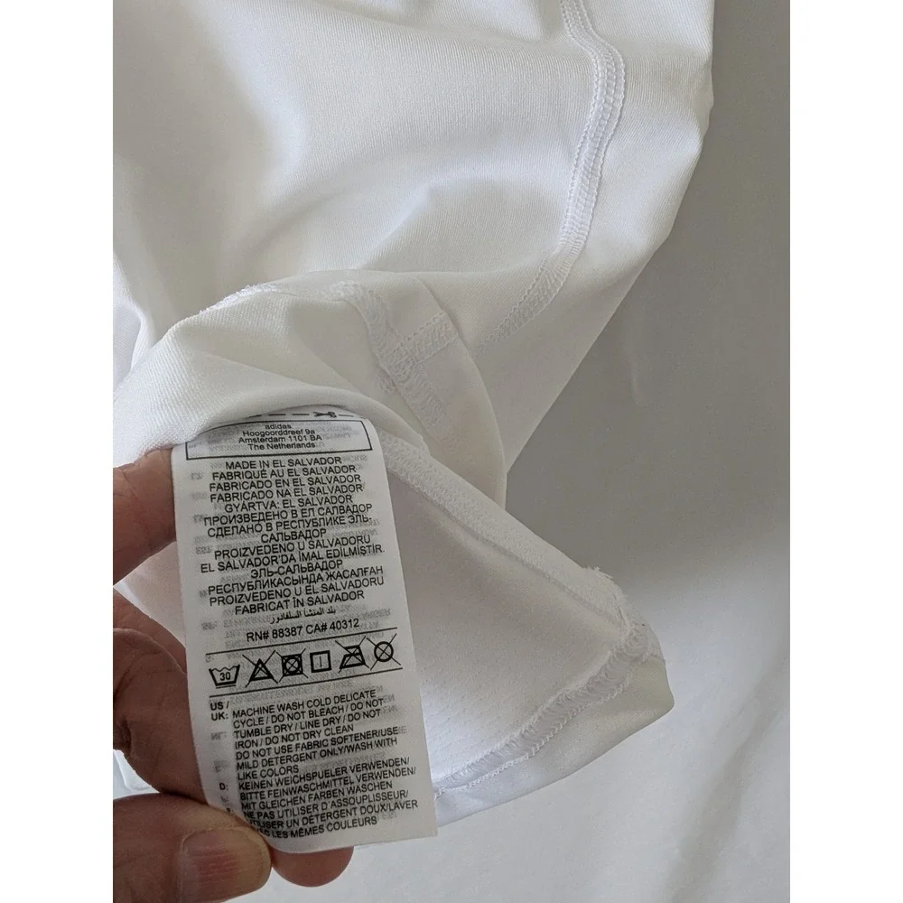 Adidas Padded Tank Top White‎ AEROREADY Men's 2XL Basketball Football
